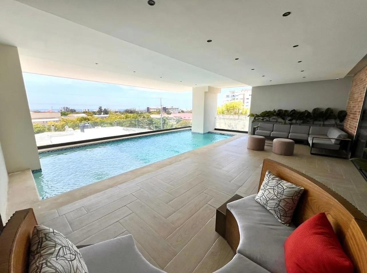 Comfortable Apartmento En El Centro De La Ciudad Con Piscina Y Gym サントドミンゴ